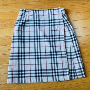 Burberry skirts, made in London, good condition.